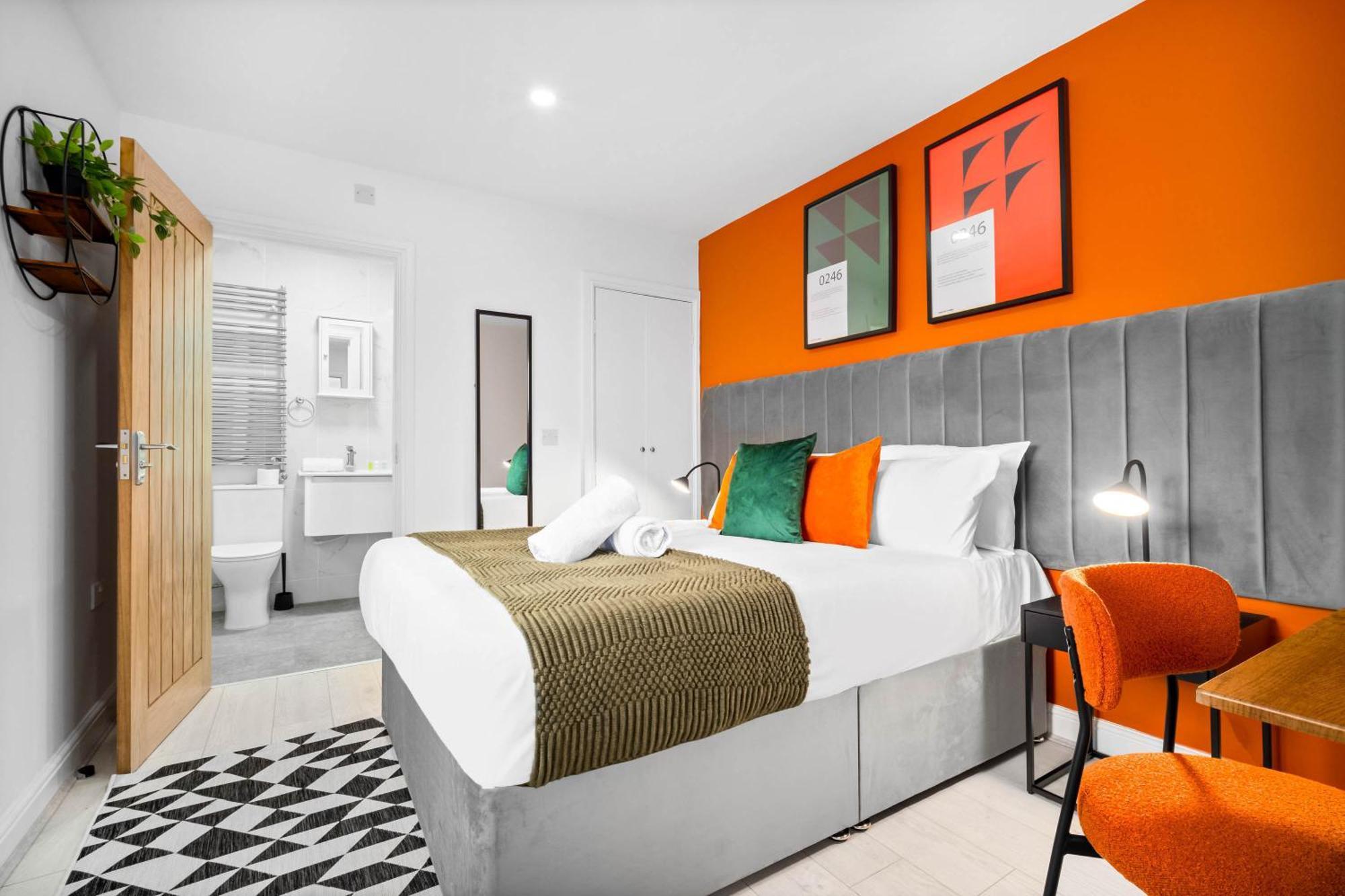 Luxury 3 Bedroom Apartment - Terrace - Near City Centre - Wifi - Smart Tv 1Mr Birmingham Bagian luar foto